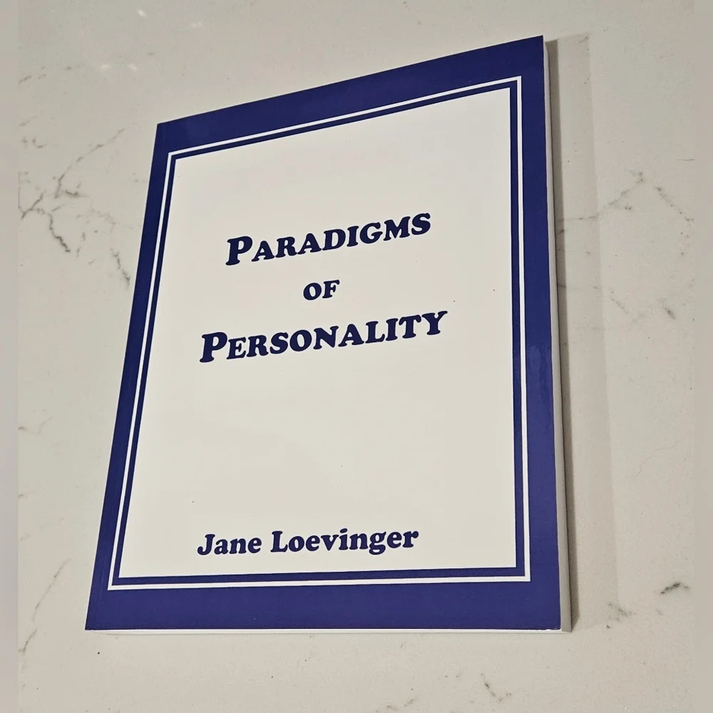 BOGO Paradigms of Personality Jane Loevinger Paperback Book